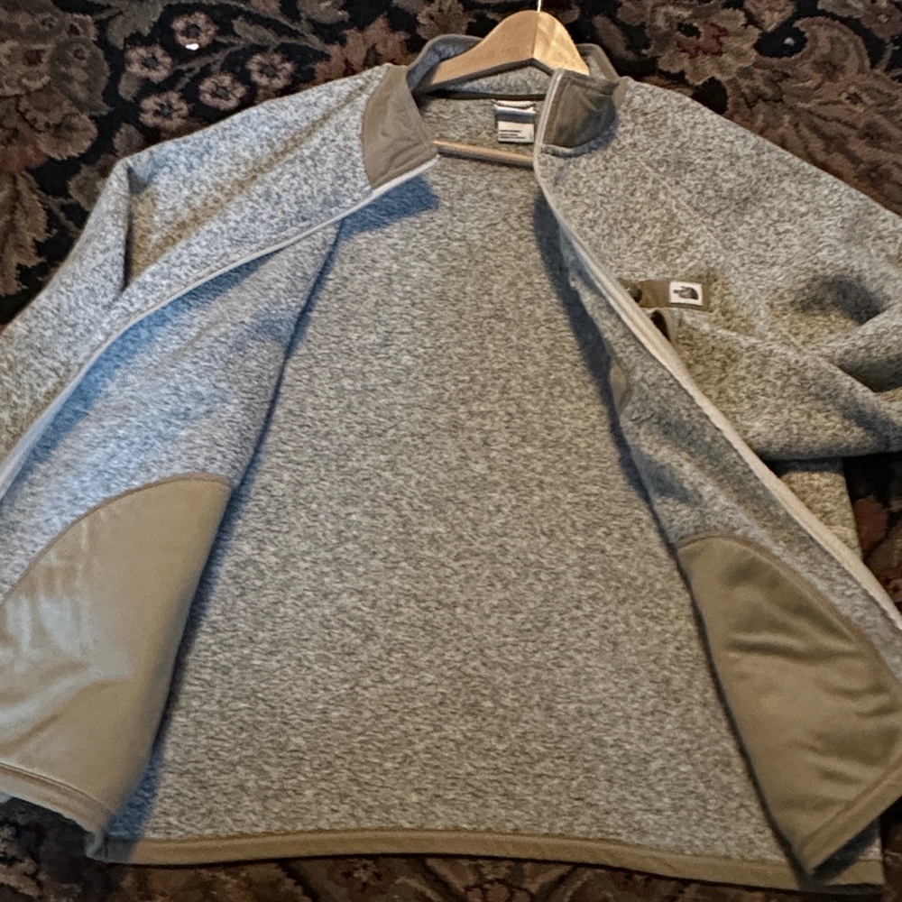 Men's the north face Gordon lyons Beige Full-Zip Sweater - Picture 10 of 12